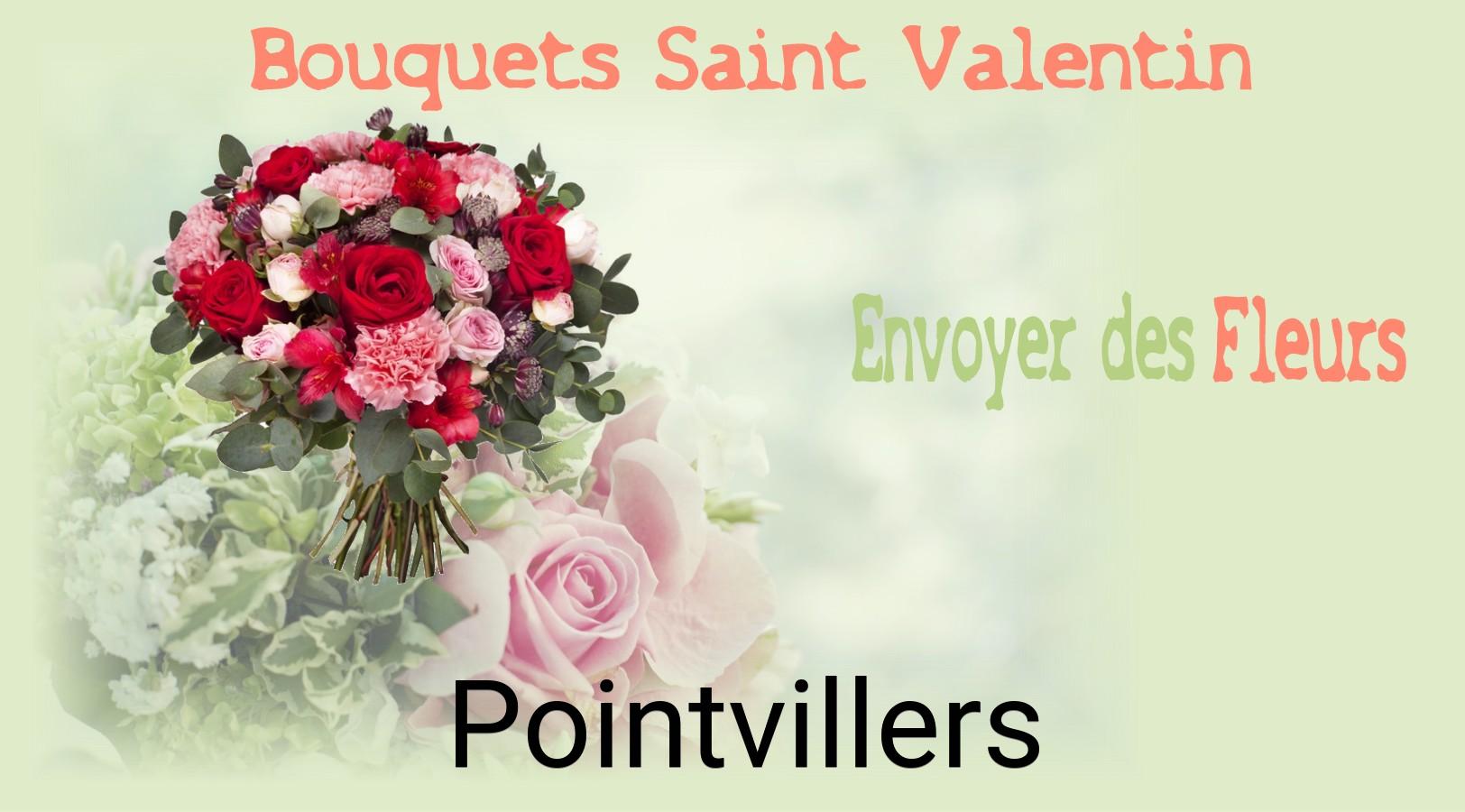 Roses de Saint-Valentin livrées à Pointvillers